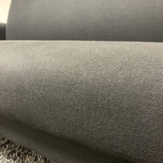 【取引き中】2人掛けソファー/ブラックの画像