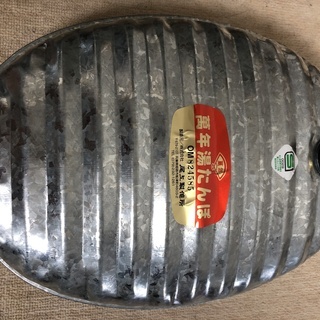 [値下げ,新品,未使用] 🌟萬年 トタン湯たんぽ １号（２．４Ｌ）　