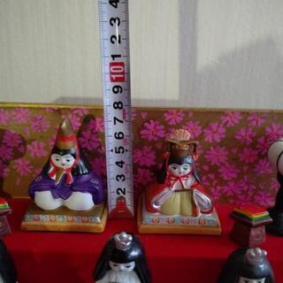 陶器    瀬戸焼の雛人形です。の画像