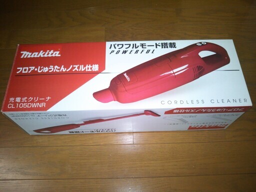取引中！マキタ CORDLESS CLEANER CL105DWNR