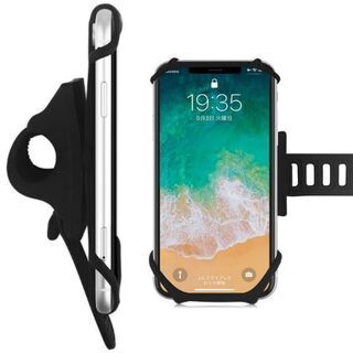自転車 スマホ ホルダー 360度回転 最新 バイク スマホホルダー