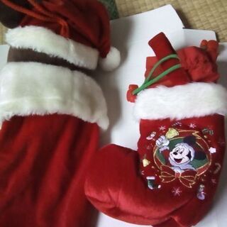 ミッキーマウス　クリスマスブーツの画像