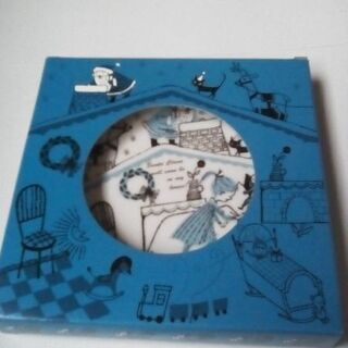 クリスマスプレートの画像