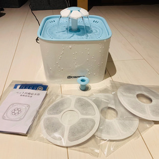 ペットの給水器 (猫用で使いました)