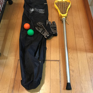 ラクロスのシャフト、カバー、球、グラブ