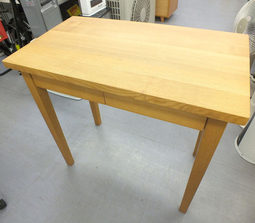 PayPay可 手稲リサイクル　無印良品 天然木 木製テーブル ￥8,800-