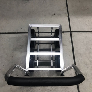 アルミ４輪コンテナカー ノーパンクタイヤ 台車の画像