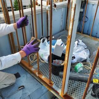 建築塗装職人募集　未経験者歓迎　外注施工班も募集です。の画像