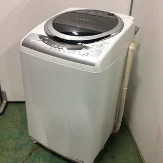 格安出品中★大容量で乾燥機能付の大型洗濯機♪  東芝   8.0/4.5kg. ♪ 2人暮らし以上のファミリーにオススメ  ★送料無料地域あり★
