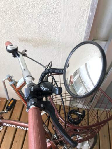 今年4月3日買ったの6段変速の折り畳み自転車を売りたい