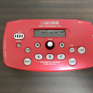 【値下げしました！】BOSS VOCAL PERFORMER VE-5