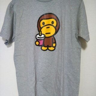 【新品】Tシャツ　baby milo Mサイズ　グレー