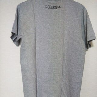 【新品】Tシャツ　baby milo Mサイズ　グレー2の画像