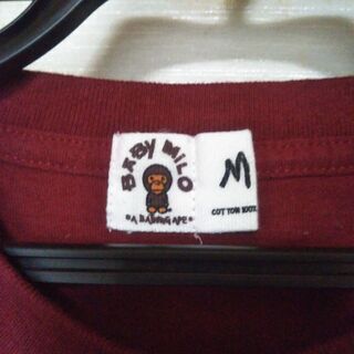 【新品】Tシャツ　baby milo Mサイズ　赤の画像