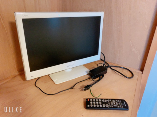 小型デジタルテレビ ホワイト