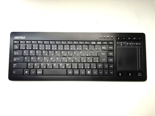 iBUFFALO　無線キーボード　タッチパッド付　PS4対応