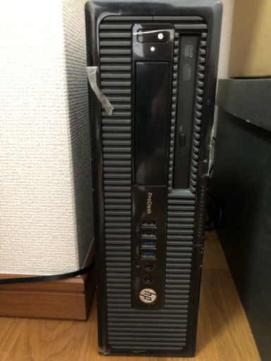 HP core i3 8G DVDマルチ デスクトップパソコン モニター付き