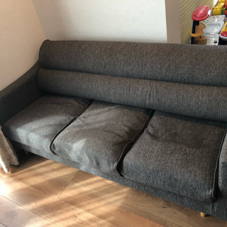 ソファ ３人掛け グレー