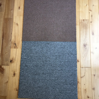 ★タイルカーペット50×50cm グレー、ブラウン32枚