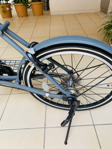 【美品】mark Rosa ブリヂストン自転車 前後20インチ オートライト キー付き