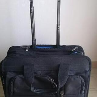 【値下げしました】ビジネスバッグ A.L.I 出張用 キャスター付の画像