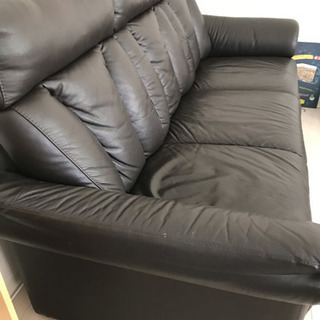 ソファー 表面牛革