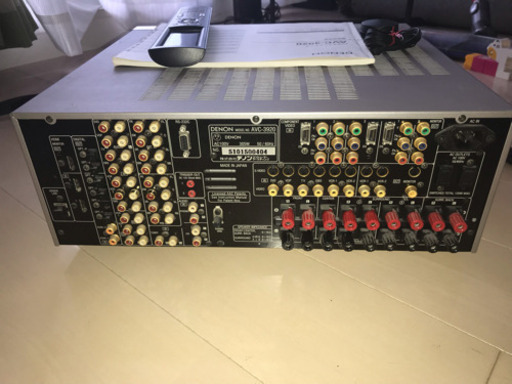 デノン DENON AVC-3920 AVアンプ