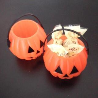 ノーブランド/ハロウィン かぼちゃ ミニバスケット 5セットの画像