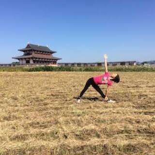 学園前／初心者向け女性ヨガ教室／少人数でアットホームの画像