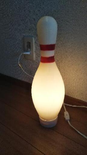 ボーリングピン型照明
