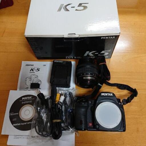 ペンタックス一眼レフ K-5 18-55mm セット お値引き致しました