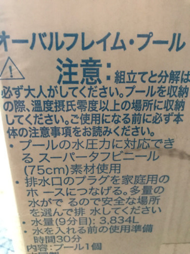 でっかい~プールです。