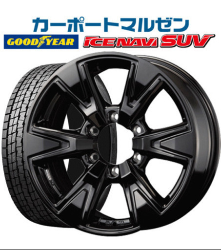 265/65R17 スタッドレスタイヤ・ホイール・ナット セット SUV プラド ラウンドクルーザー
