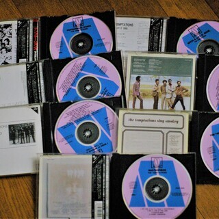 超希少！ THE TEMPTAIONS テンプテイションズ、CD ７枚セット♪の画像