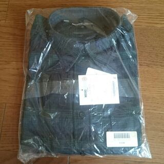 MICHIKO LONDON ネルシャツ 黒/緑 M 新品未開封品