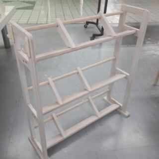 【移】処分価格❗値下げ！シャビーな木製ラック