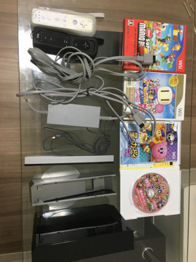 Wii 美品 ソフト3本 コントローラー2個付き