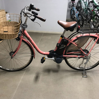 大幅値下げ‼️可愛い♪ピンクの電動自転車 パナソニック ビビスタイル