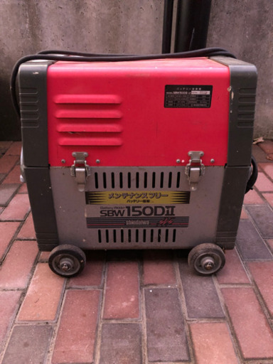 【再値下げ】バッテリー溶接機 shindaiwa SBW150DⅡ メンテナンスフリーバッテリー搭載