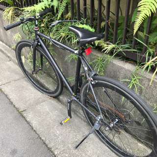 Free Power施工済！マットブラックのクロスバイク