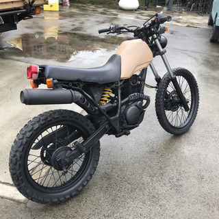 宮城県仙台市より‼ ヤマハ セロー２２５ スカチューン カスタム セロー ミリタリー オフロード ヴィンテージ ビンテージの画像