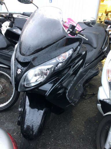 SUZUKI  スカイウェブ250s  単独転倒 両サイド傷あり 福岡市南区