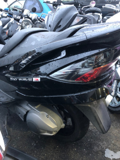 SUZUKI  スカイウェブ250s  単独転倒 両サイド傷あり 福岡市南区
