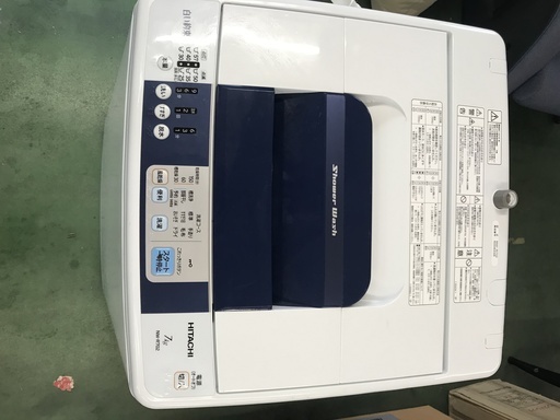 ２０１６年式　HITACHI 洗濯機　７ｋ
