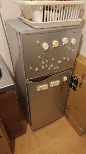 2ドア冷蔵庫118L2013年製シャープSJ-H12W