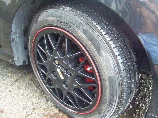 軽？BBSアルミ、１４インチ　6J　155/65R14　４本セット