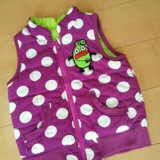 中古2013年福袋リバーシブルベスト110紫partyparty


