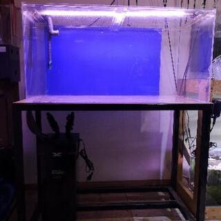 90㎝アクリル水槽セット。