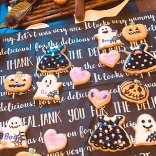 🎃ハロウィンアイシングクッキー教室🎃 ランチ付きの画像