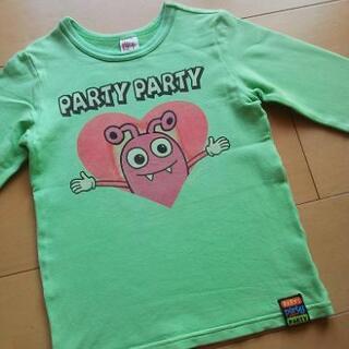 中古ぴぽぱロンＴ黄緑120partyparty


の画像